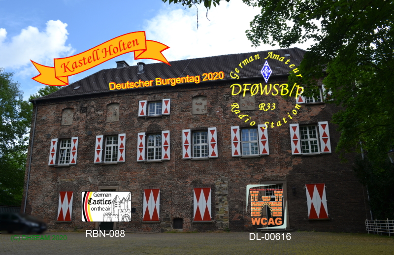 Holtener Burg in Oberhausen-Holten